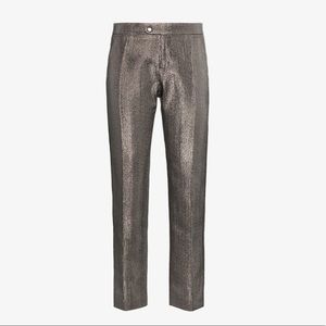 Chloè metallic trousers
